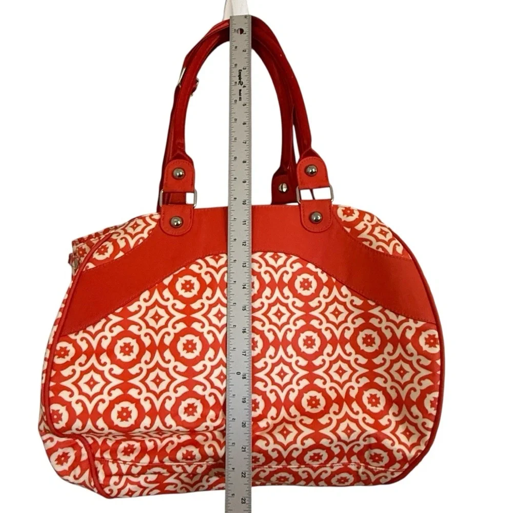 Petunia Pickle Bottom Wistful Weekend Diaper Bag Orange